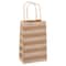 Small Kraft Dots & Stripes Paper Bag Value Pack by Celebrate It™